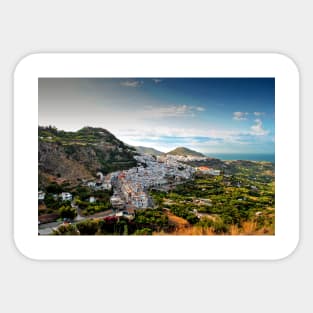 Frigiliana Andalucia Costa Del Sol Spain Sticker